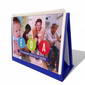 Libro rotafolio educativo sobre EDA