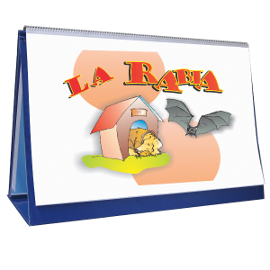 Libro rotafolio educativo sobre Rabia