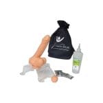 Modelo Anatómico del Pene de Lujo Blanco